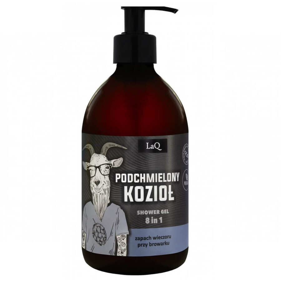 Gel de duș exlusiv LaQ Laughing Goat pentru băieți, 500 ml