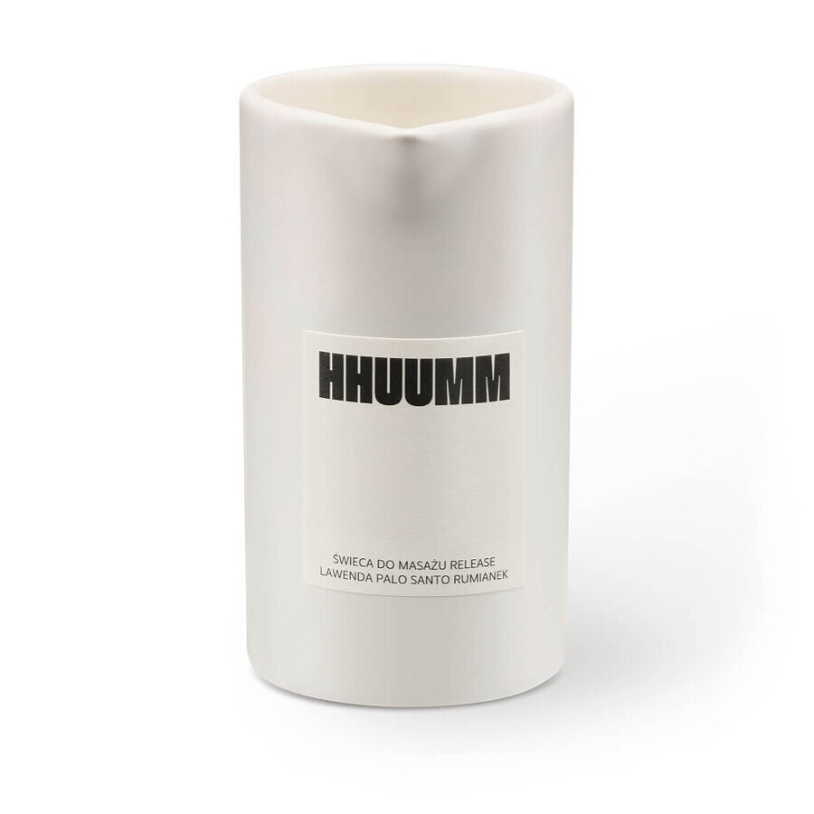 Hhuumm Massage release candle - lavender palo santo chamomile, 210 ml