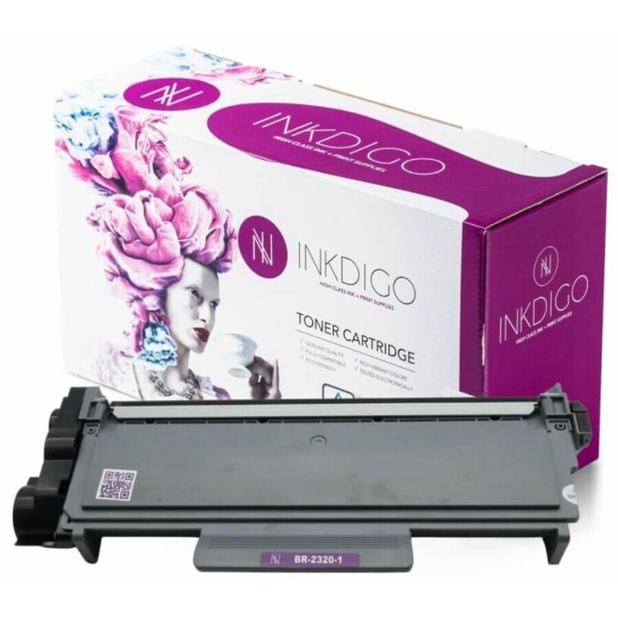 Inkdigo, Toner for Brother TN 2320, black (black)