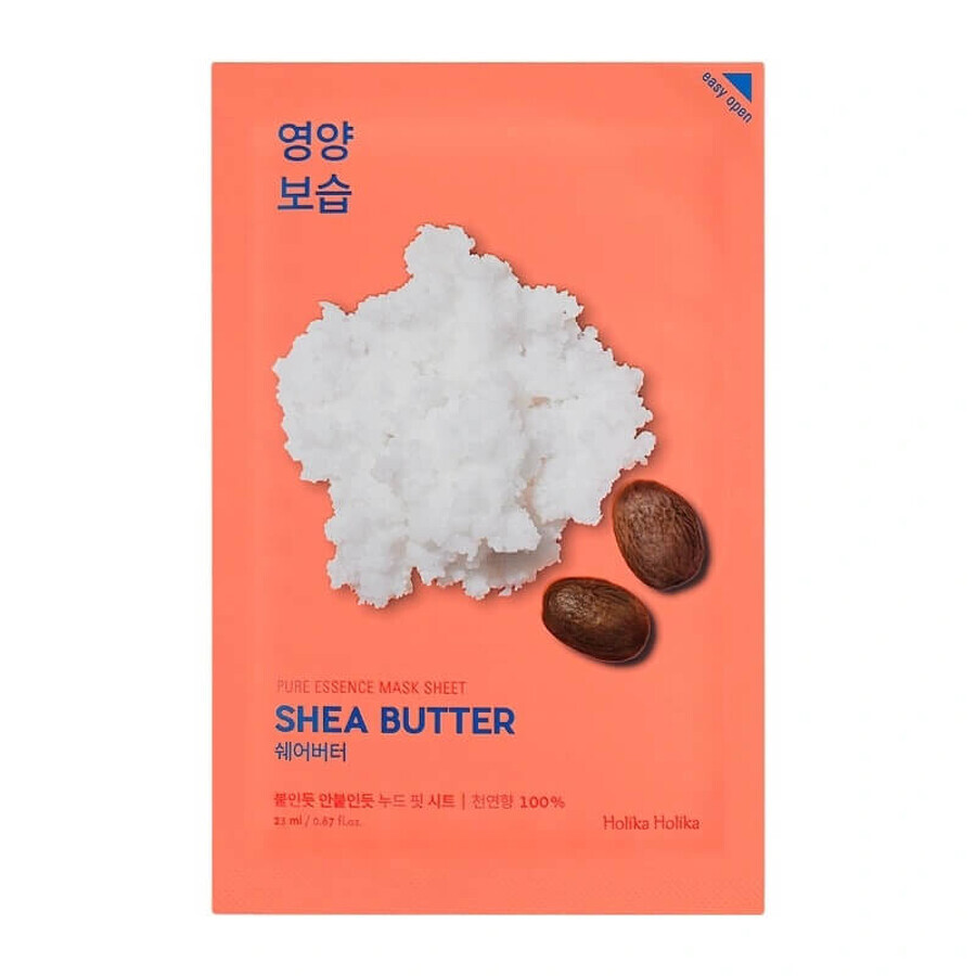 Holika Holika Pure Essence Shea Extract Sheet Mask, 20 ml