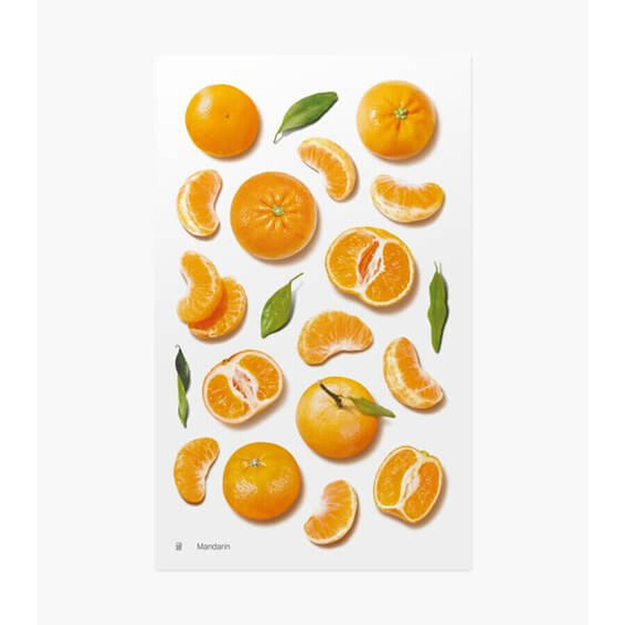 Decorative stickers fruit Mandarin Appree