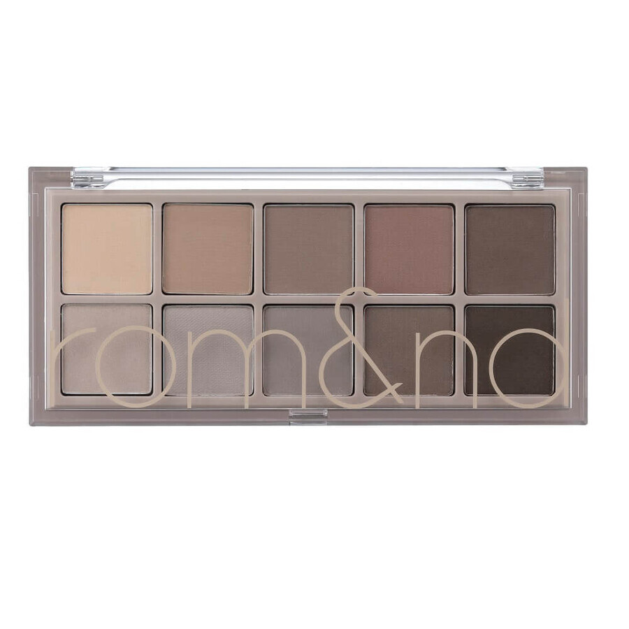 Rom amp;nd Better Than Palette palette d'ombres à paupières 04 Dusty Fog Garden, 7.5 g