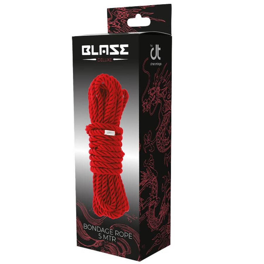 Dream Toys Blaze Deluxe Bondage Touw Rood 5m