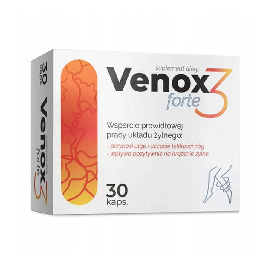 Venox 3 Forte, 30 cápsulas