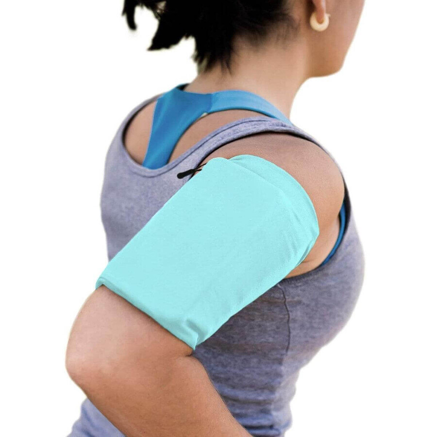 Brazalete de running para teléfono S azul
