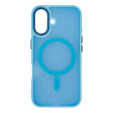 Custodia Magnetic Collection MagSafe per iPhone 16 - azzurro