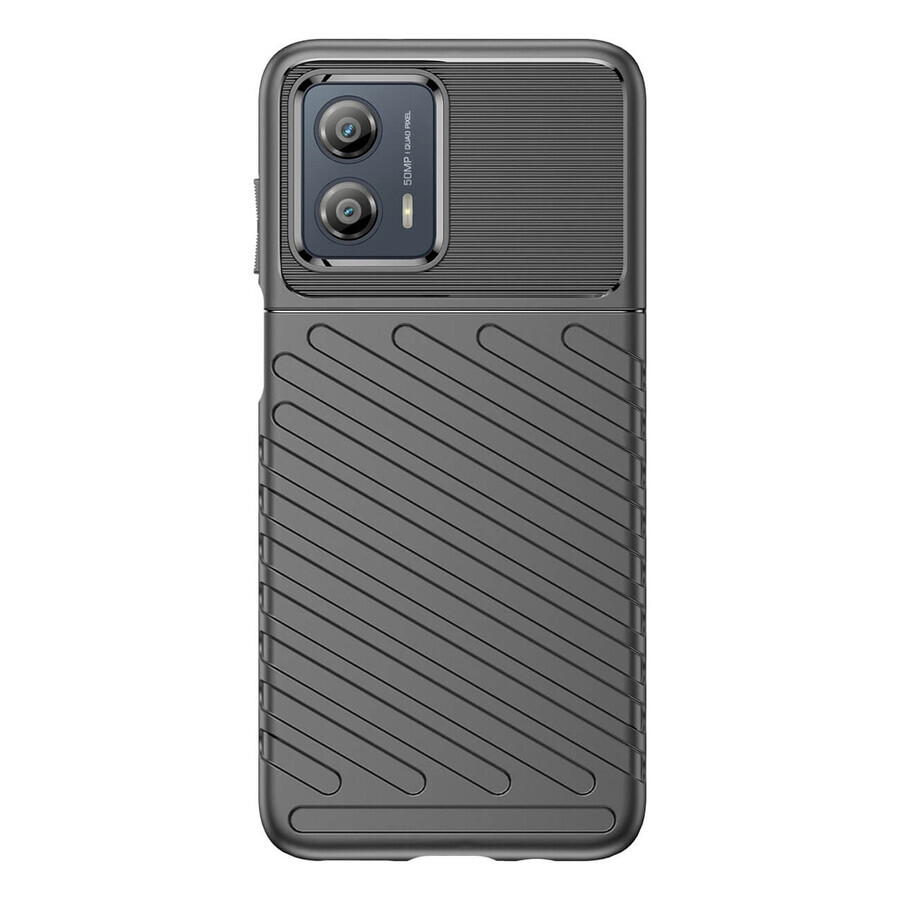 Thunder Case Motorola Moto G53 étui blindé en silicone noir