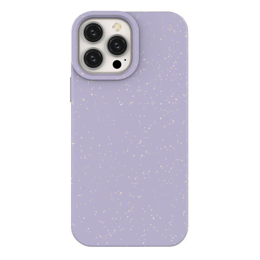 Eco Case iPhone 14 Plus Silikon abbaubar Fall lila