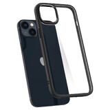 Funda Spigen Ultra Hybrid para iPhone 14 - negro mate
