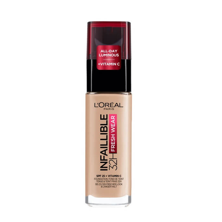 Acquista L'Oreal Paris Infallible 32H Fondotinta a lunga tenuta 110 Rose Vanilla, 30ml L'Oreal Paris Infallible 32H Fondotinta a lunga tenuta 110 Rose Vanilla, 30ml