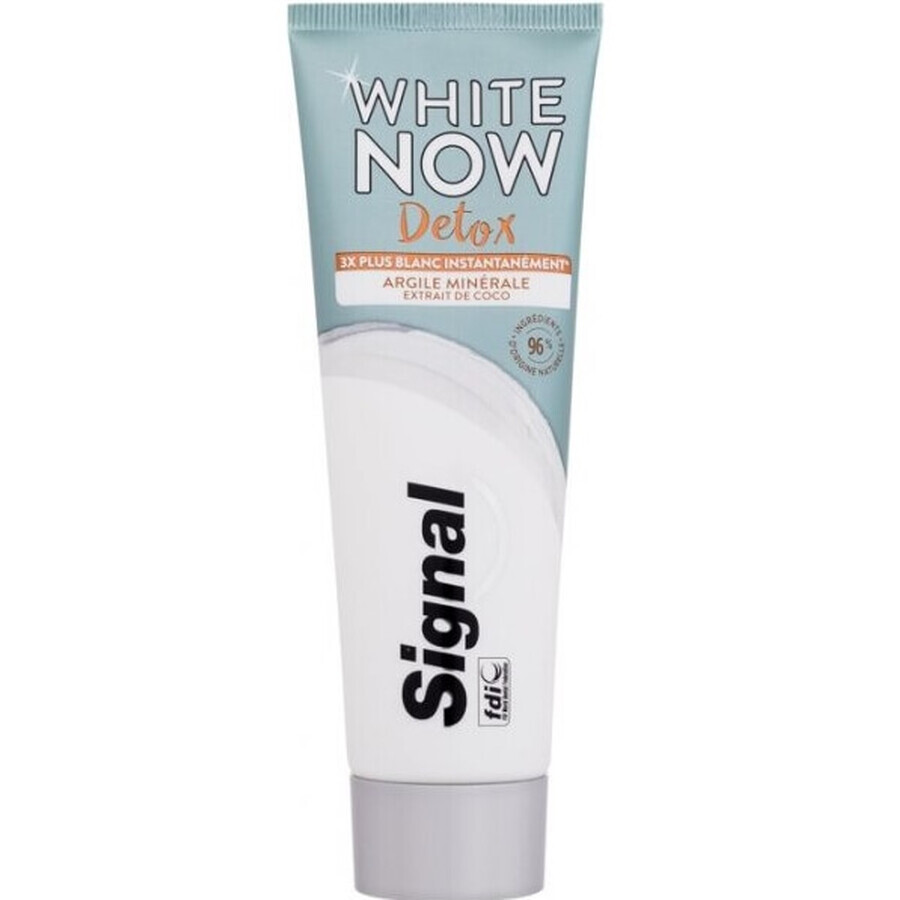 Shop Signal White Now Detox Kokosnuss amp; Tonerde Zahnpasta, 75 ml Signal White Now Detox Kokosnuss amp; Tonerde Zahnpasta, 75 ml