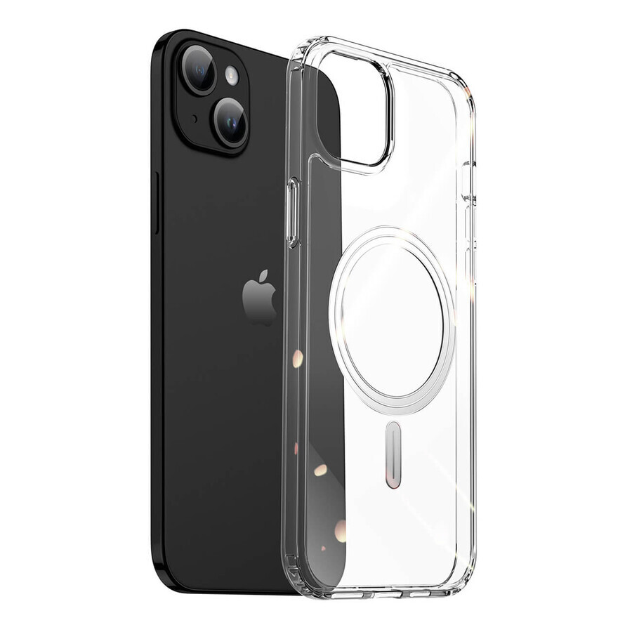 Custodia per iPhone 15 Plus con MagSafe Dux Ducis Clin - trasparente