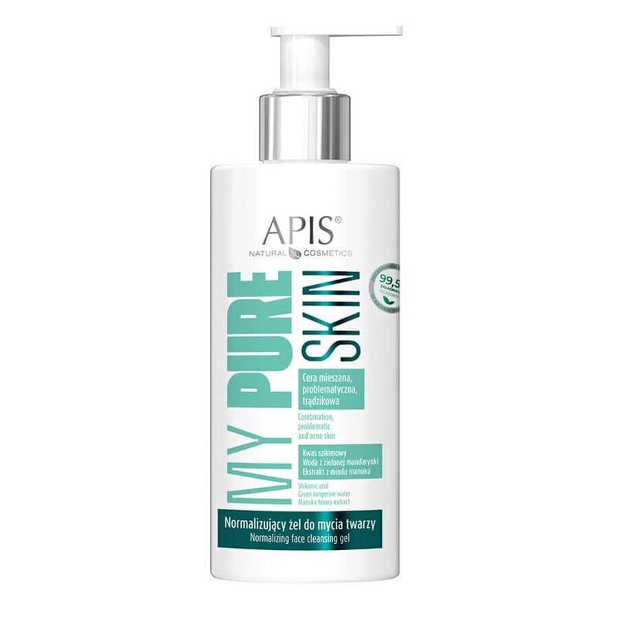 Buy Apis My Pure Skin Normalizing Face Wash Gel, 300 ml Apis My Pure Skin Normalizing Face Wash Gel, 300 ml