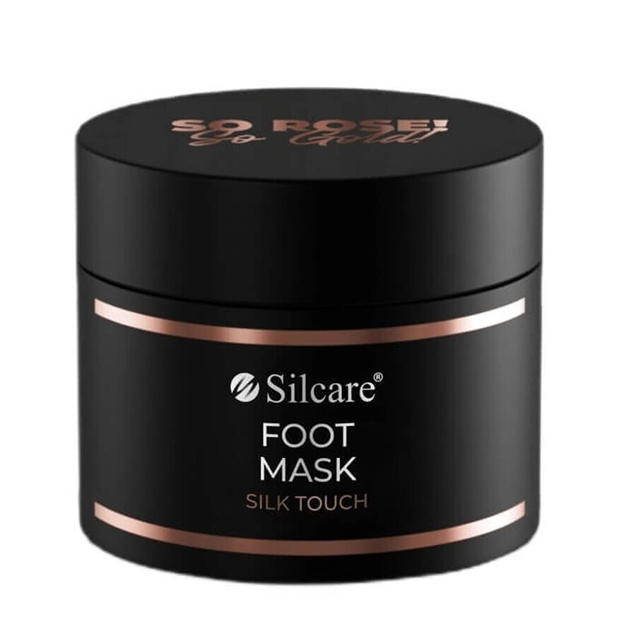 Silcare ¡Tan Rosa! ¡So Gold! Mascarilla para pies Silk Touch, 150 ml