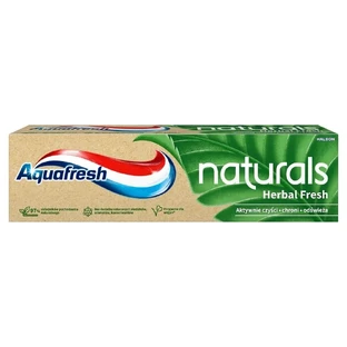 Aquafresh Naturals Herbal Fresh Toothpaste with Fluoride, 75 ml