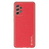 Dux Ducis Yolo elegante custodia in ecopelle Samsung Galaxy A72 4G rosso