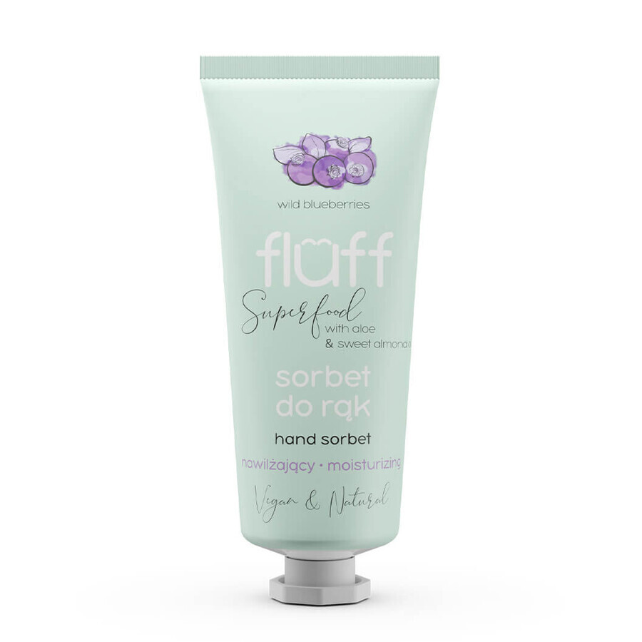 Fluff Superfood Forest Berry Hand Sorbet, 50 ml