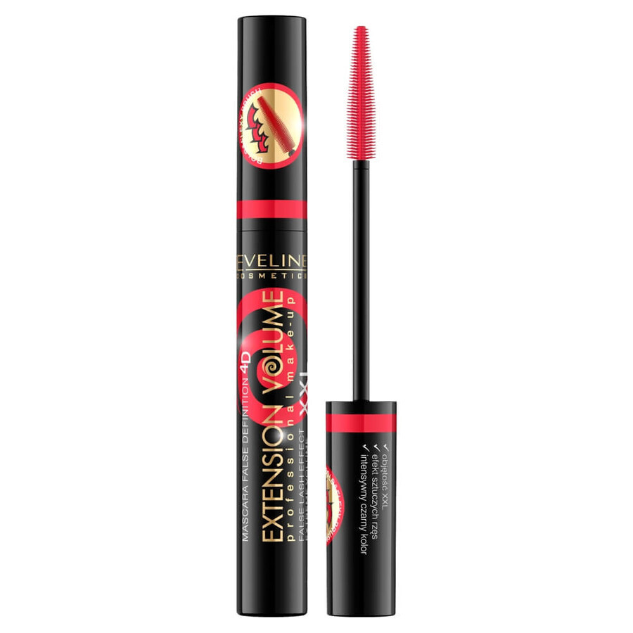 Winkel op Eveline Cosmetics Extension Volume Mascara met kunstwimper effect, 10 ml Eveline Cosmetics Extension Volume Mascara met kunstwimper effect, 10 ml