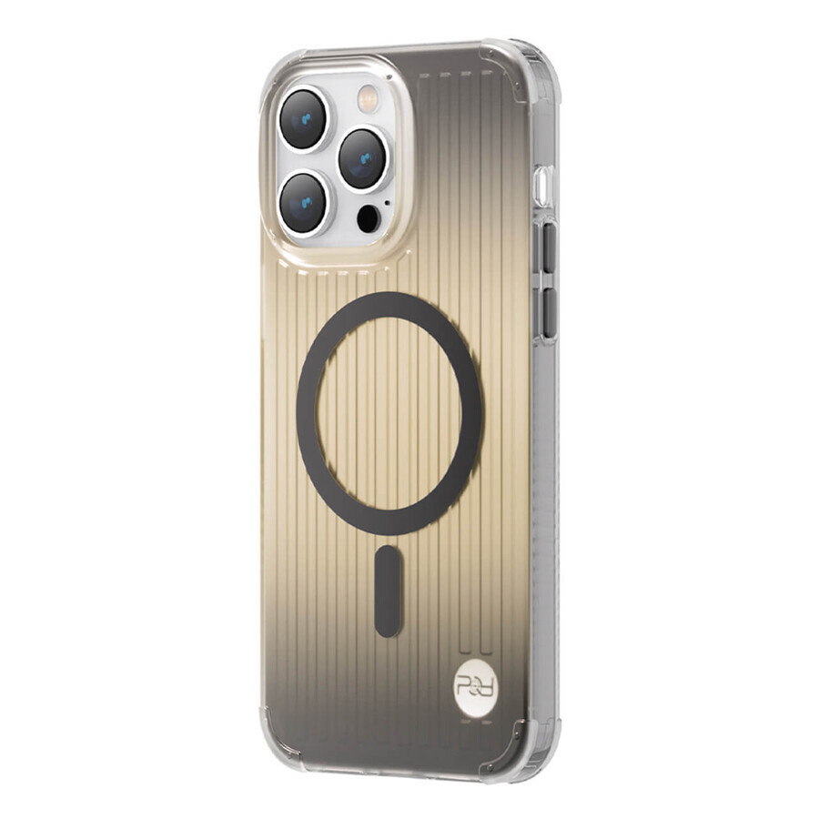 Kingxbar PQY Go Out-serie magnetisch iPhone 14 MagSafe hoesje zwart
