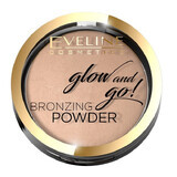 Eveline, Glow amp;Go, Bronzer in Stone 01, 8,5g
