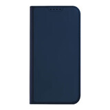 Husă pentru iPhone 15 Plus flip cover și portofel Dux Ducis Skin Pro - albastru