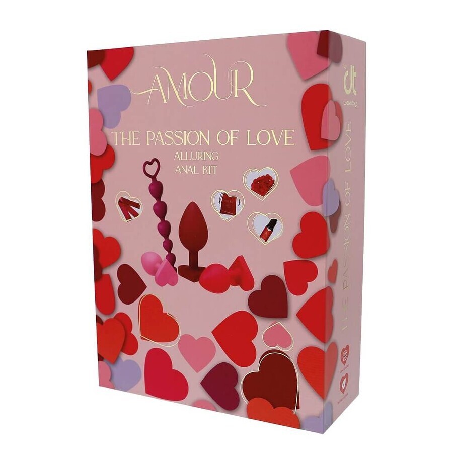 Dream Toys Amour The Passion Of Love Alluring Anal Kit Anal Training Toy Set