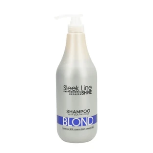 Sleek Line, Shampoo für blondes Haar, 1000 ml
