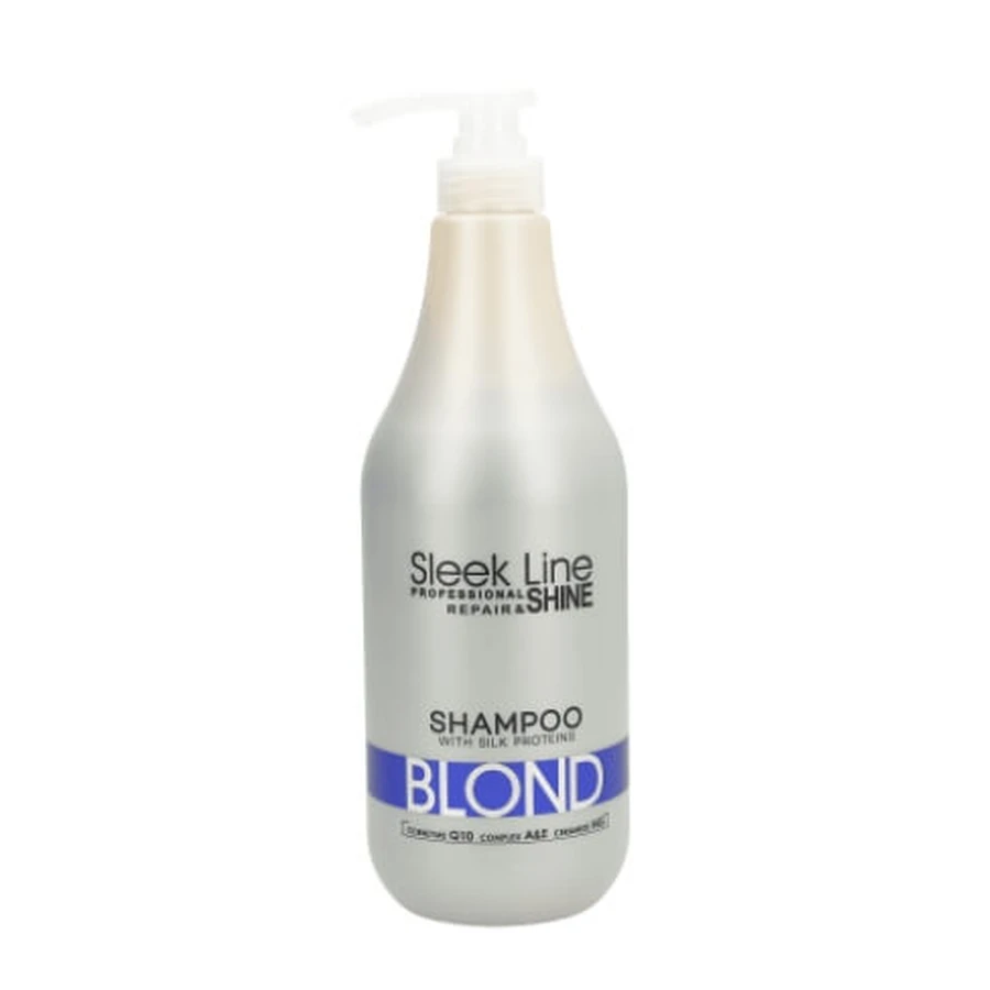 Sleek Line, Shampoo für blondes Haar, 1000 ml