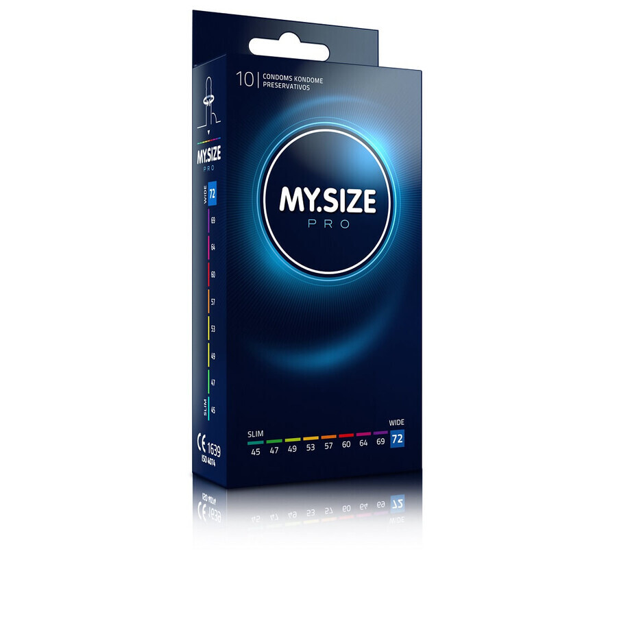 Preservativi My.Size Pro 72 mm, 10 pezzi