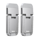 Baseus universal laptop feet stand (2 pcs) silver (LUZC000012)