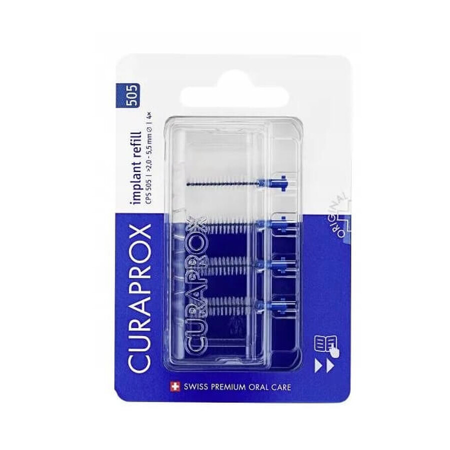Buy Curaprox CPS 505 Soft Implant Interdental Brush, 1 piece. Curaprox CPS 505 Soft Implant Interdental Brush, 1 piece.