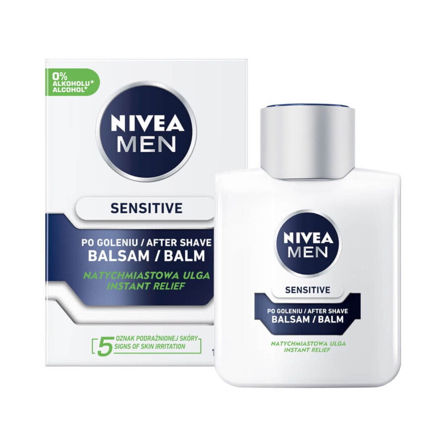 Nivea Men Sensitive Soothing After Shave Balm, 100 ml