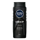 Nivea Men Deep Clean Shower Gel for face and hair, 500 ml