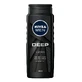 Nivea Men Deep Clean Shower Gel for face and hair, 500 ml