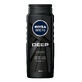 Nivea Men Deep Clean Shower Gel for face and hair, 500 ml