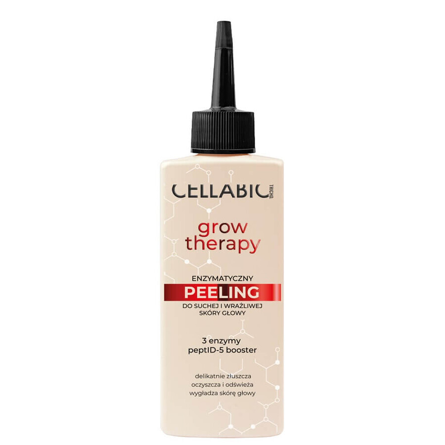 Winkel op Cellabic Tricho Grow Therapy Enzymatische scrub voor droge en gevoelige hoofdhuid, 150 ml Cellabic Tricho Grow Therapy Enzymatische scrub voor droge en gevoelige hoofdhuid, 150 ml