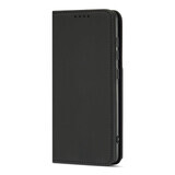 Magnet Card Case pentru Xiaomi Redmi Notă 11 Pro card portofel caz titular de card negru