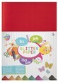 A4 glitter paper, 8 sheets