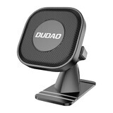 Dudao selbstklebende magnetische Autotelefonhalterung für Cockpit Armaturenbrett schwarz (F6C)