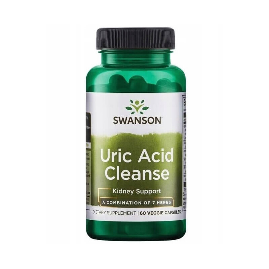 Swanson Acido urico, 60 capsule