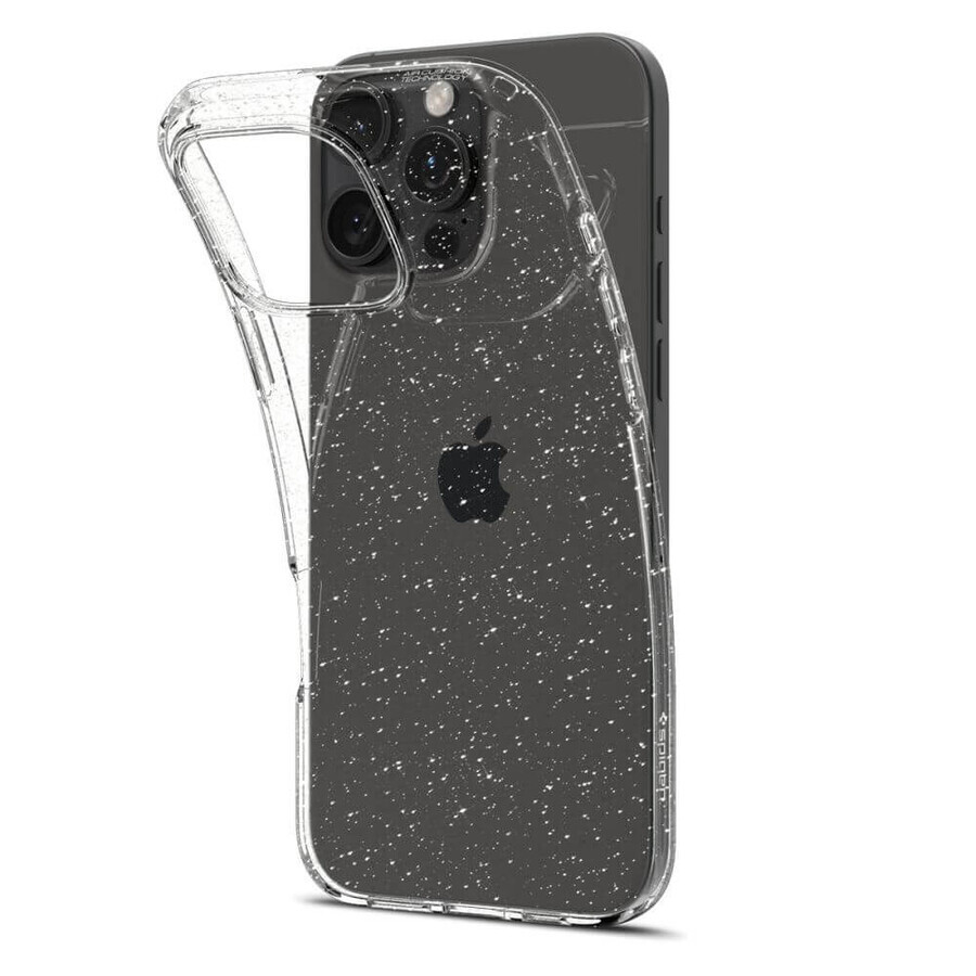 Funda Spigen Liquid Crystal para iPhone 16 Pro - brocado transparente