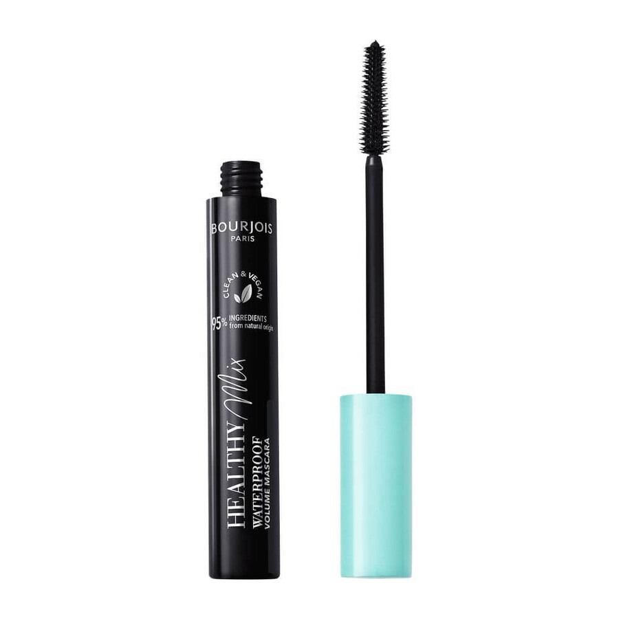 Bourjois Healthy Mix Máscara de pestañas waterproof vegan 001 Negro, 10 ml
