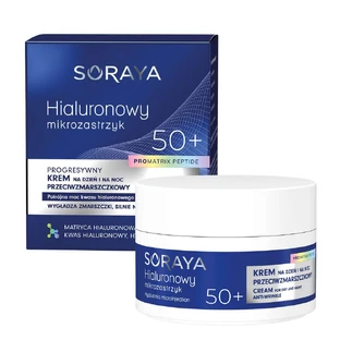 Soraya Hialuronic micro-emulsione progressiva antirughe 50+, 50 ml