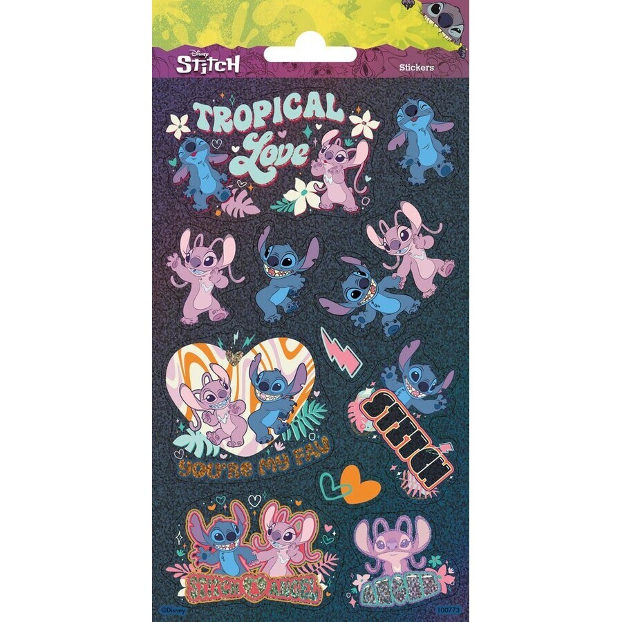 Laser Stitch Stickers