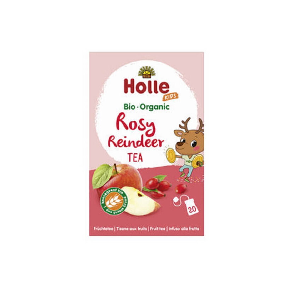 Buy Fruit and herbal tea for children Rosy Reindeer, 44 gr 20 sachets, Holle Fruit and herbal tea for children Rosy Reindeer, 44 gr 20 sachets, Holle