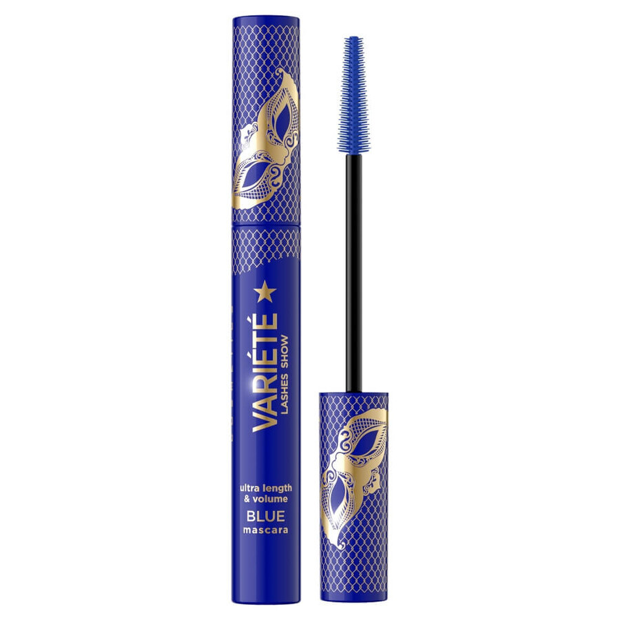 Acquista Eveline Cosmetics Variete mascara addensante e allungante Blu, 9 ml Eveline Cosmetics Variete mascara addensante e allungante Blu, 9 ml
