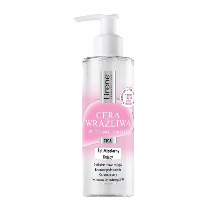 Lirene Gel micellaire apaisant pour peaux sensibles, 145 ml