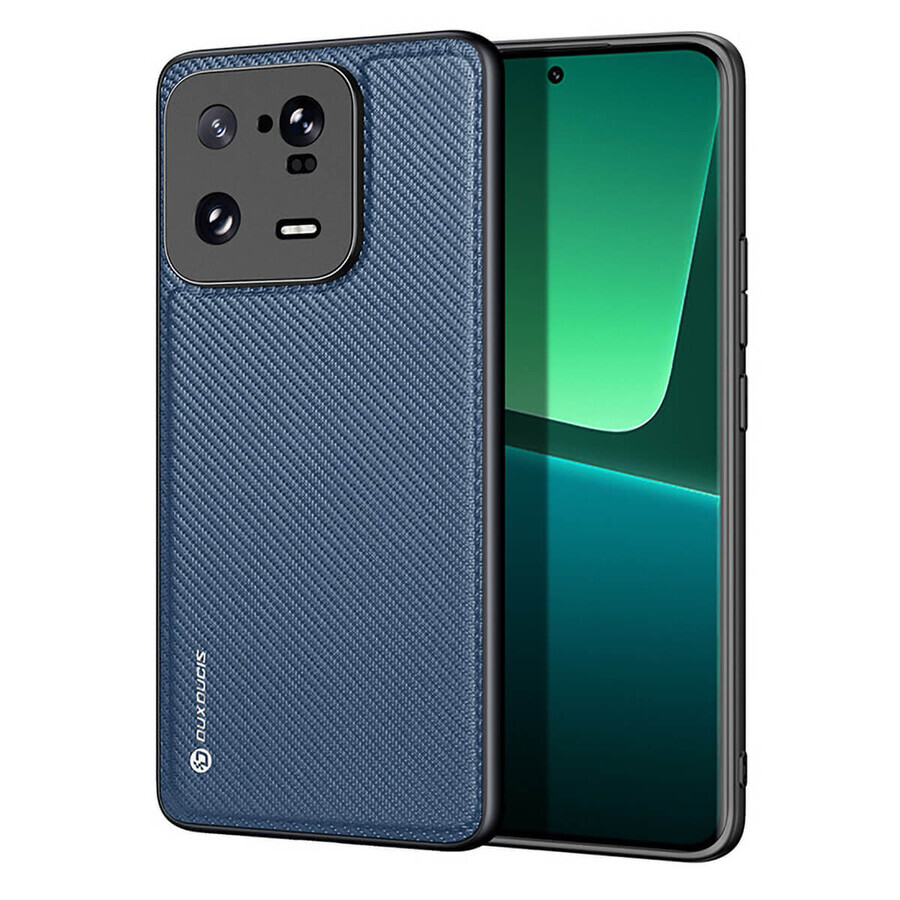 Dux Ducis Fino case for Xiaomi 13 Pro case with silicone frame blue