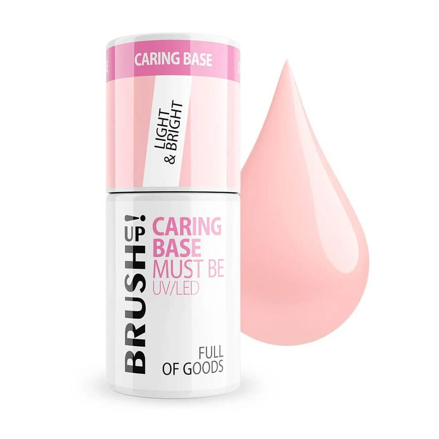 Acquista BrushUp! Base curativa per unghie ibride Light amp; Bright, 5 g BrushUp! Base curativa per unghie ibride Light amp; Bright, 5 g
