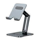 Baseus Desktop Biaxial Foldable metal stand/stand for tablet gray (LUSZ000113)